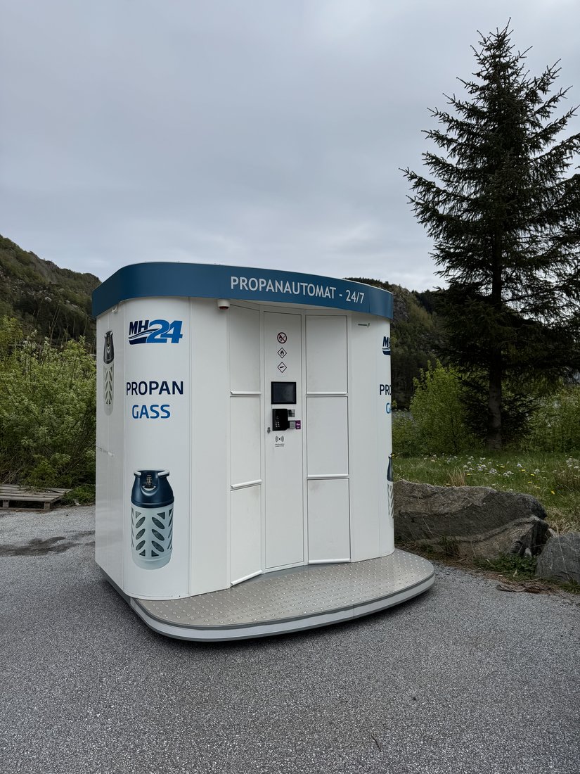 MH24 propane vending machine in Deknepollen